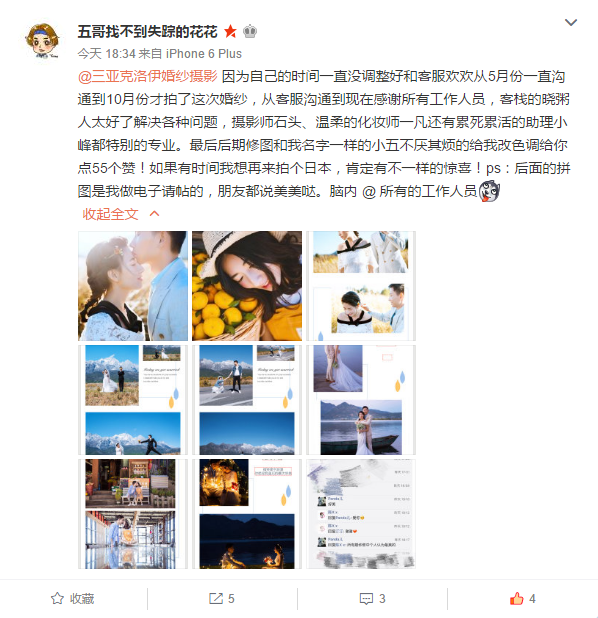 五哥找不到失踪的花花