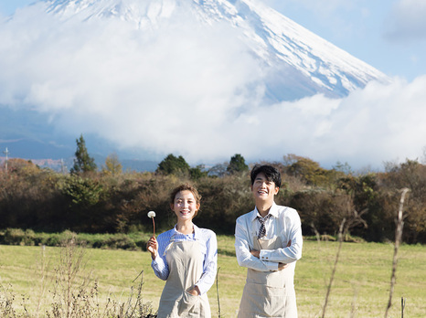 富士山下,拦路雨偏似雪花