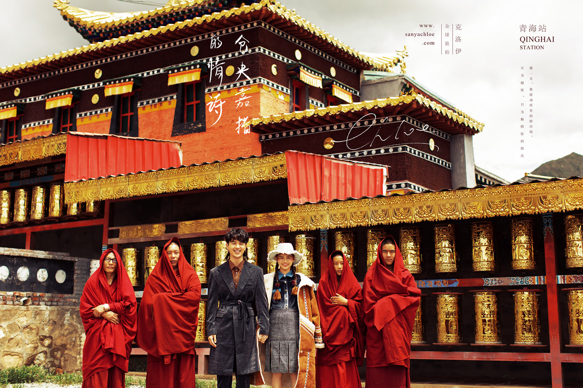 date:2018/08/17特别鸣谢:克洛伊全球旅拍团队拍摄地:阿汗达勒寺chloe