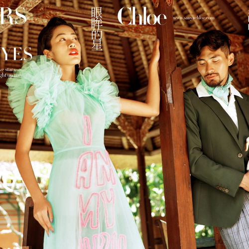 Stars in the eyes眼眸的星